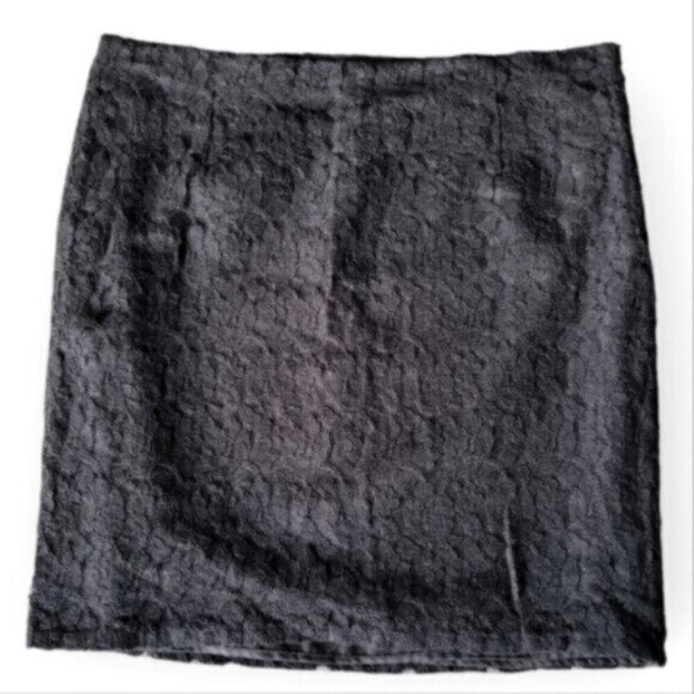 Women's Black Lace Skirt Sz Medium